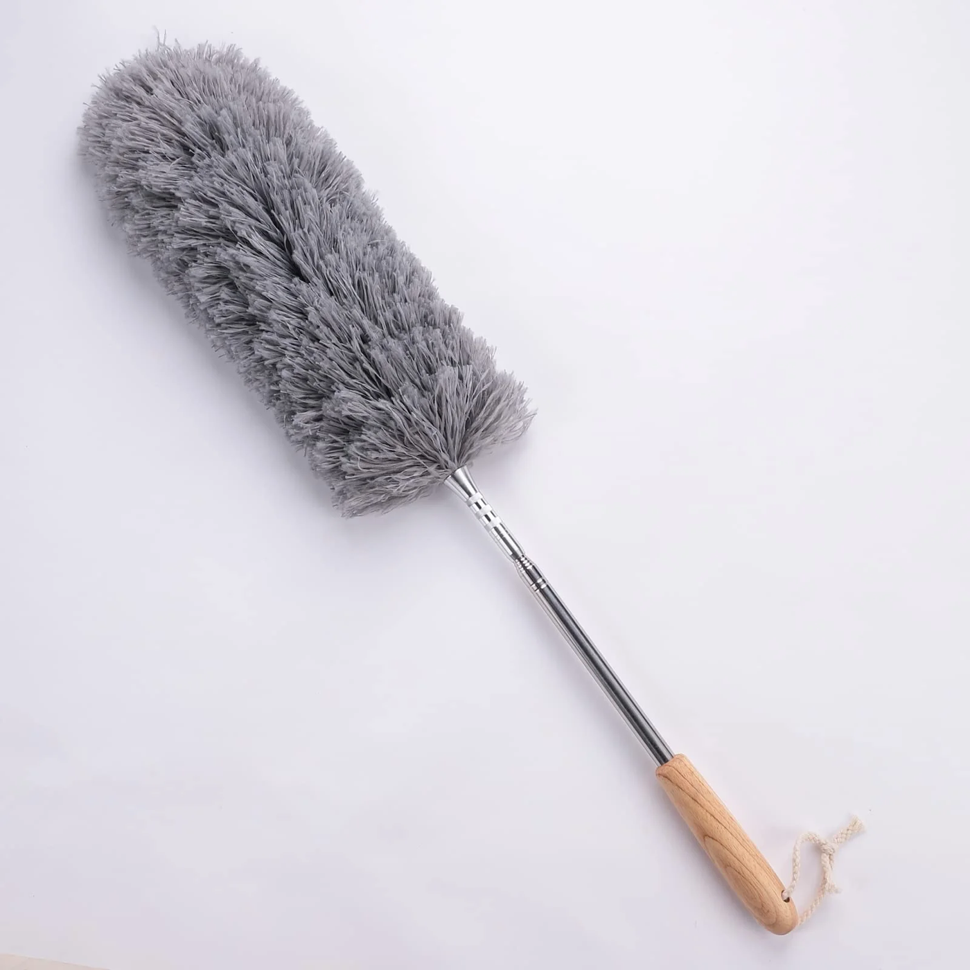 8ft. Flexible Microfiber Fan Duster with Stainless Steel Handle for Fan Cleaning